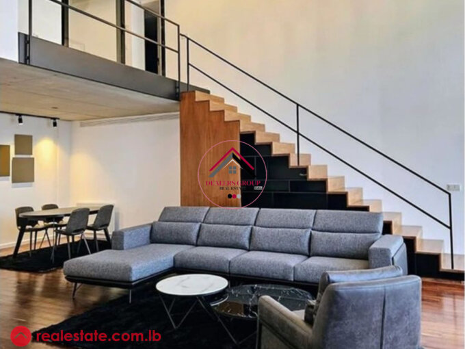 Private Terrace! Modern Loft for Sale in Achrafieh