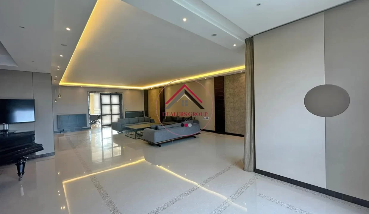 Super deluxe modern apartment for sale in - carre' d'or -achrafieh .