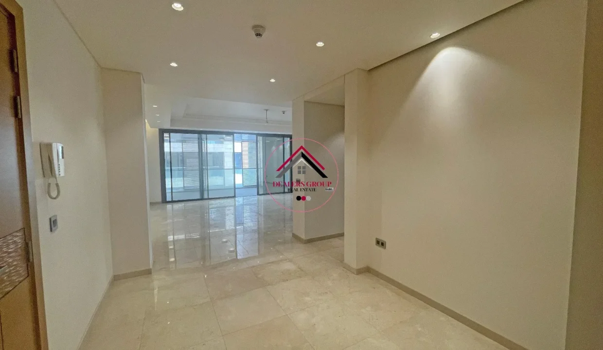Partial Marina View Apartment for sale in WaterfrontCity Dbayeh