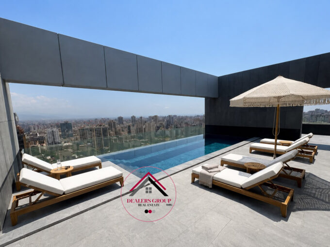 private pool -penthouse sale achrafieh carre dor1