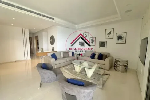 Fully Upgraded Marina View Apartment for sale in WaterfrontCity Dbayeh