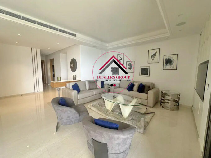 Fully Upgraded Marina View Apartment for sale in WaterfrontCity Dbayeh