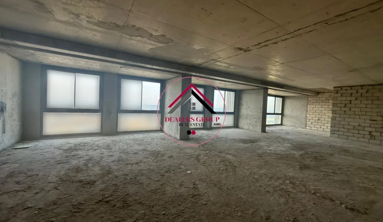 office for sale in achrafieh core and shell