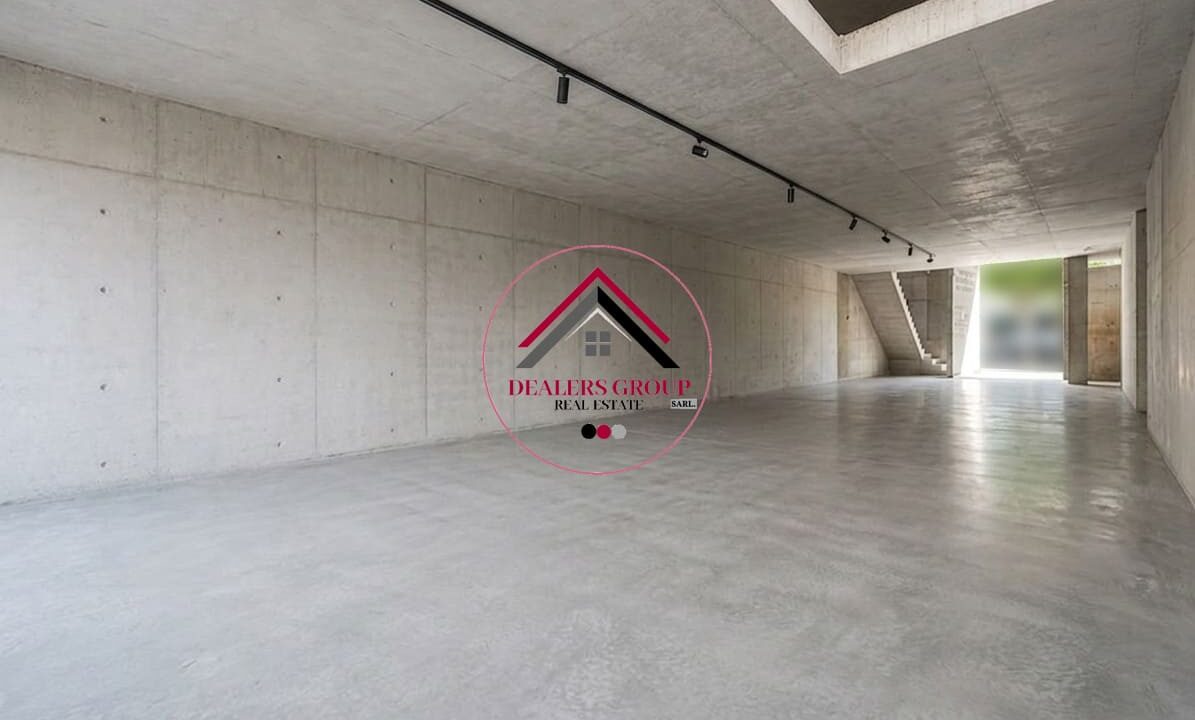 Prime Location core and shell Modern Shop for sale in Ras Beirut