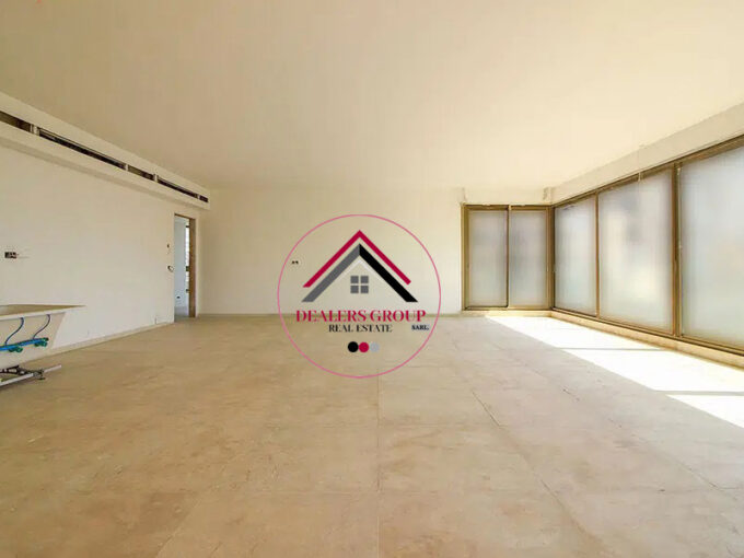 Prime Location ! Core and Shell Apartment for sale in Raouche