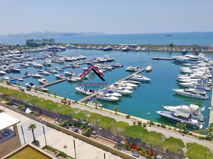 Waterfront City - Dbayeh ! Full Marina View apartment for sale