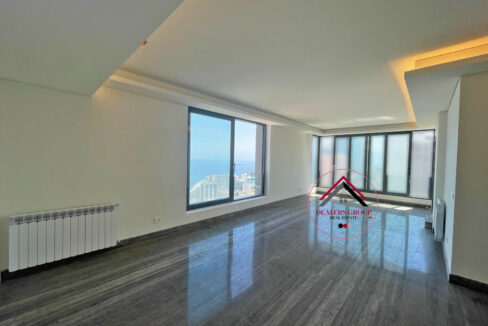 Sea View High Floor Apartment for sale in Ain EL Mreisseh