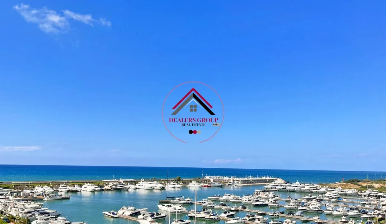 marina view -Waterfront-City-Dbayeh