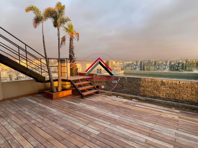 Private Pool ! Modern Penthouse Duplex for sale in Achrafieh