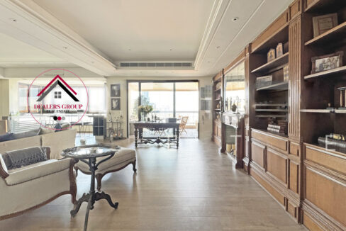 Luxurious Apartment for sale in Sursock Achrafieh with Nice Sea View