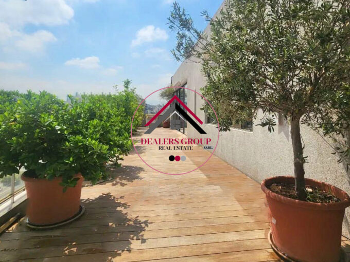 Private Terrace ! Prime Location Apartment for sale in Achrafieh