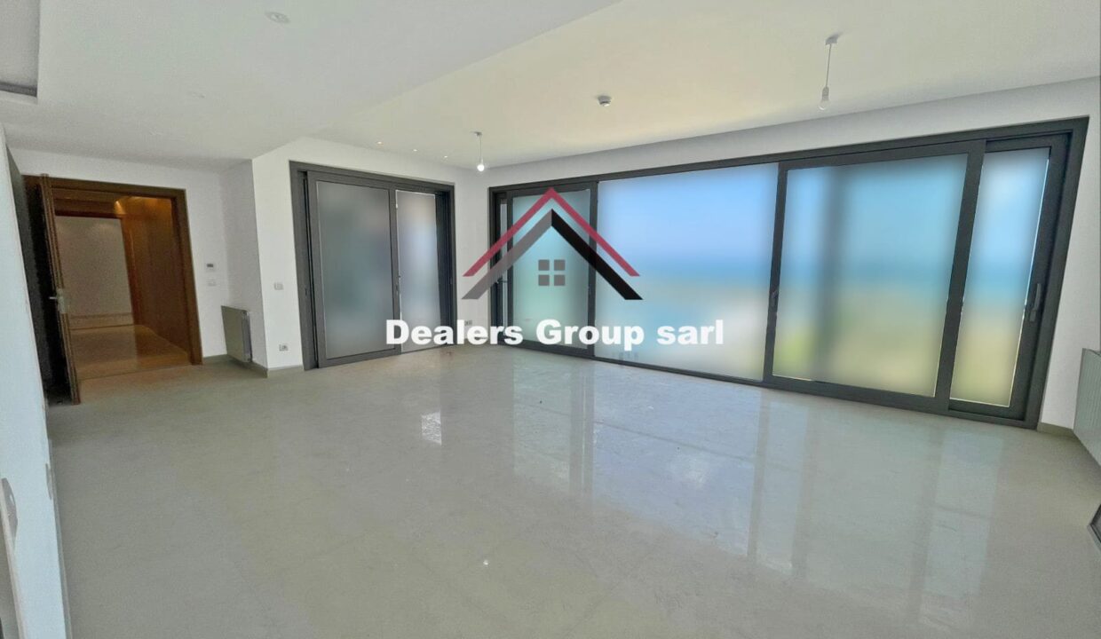 2 bedroom direct marina view apartment for sale in waterfront-City Dbayeh