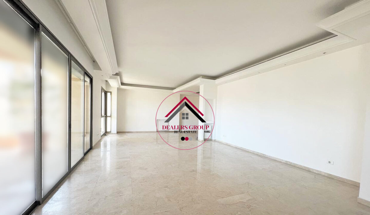 Bright and Spacious Apartment in Achrafieh