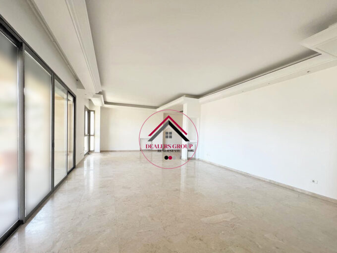 Bright and Spacious Apartment in Achrafieh