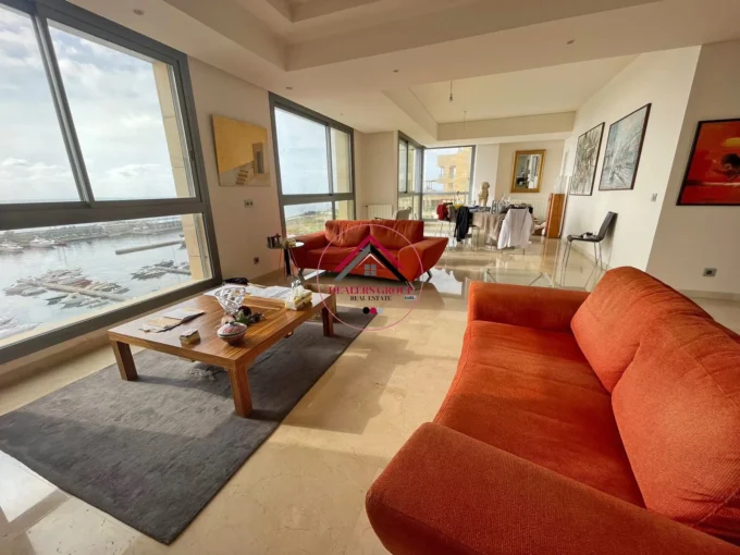 Waterfront City Dbayeh ! Full Marina View Dream Apartment For Sale
