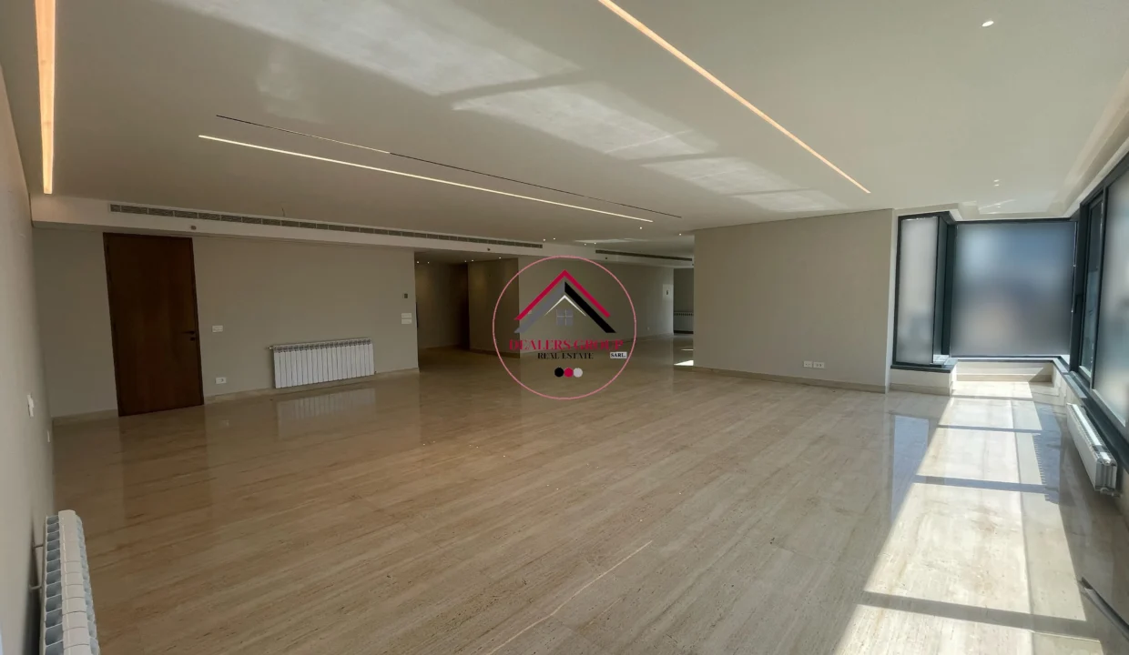 modern apartment for sale in ain el mreisseh