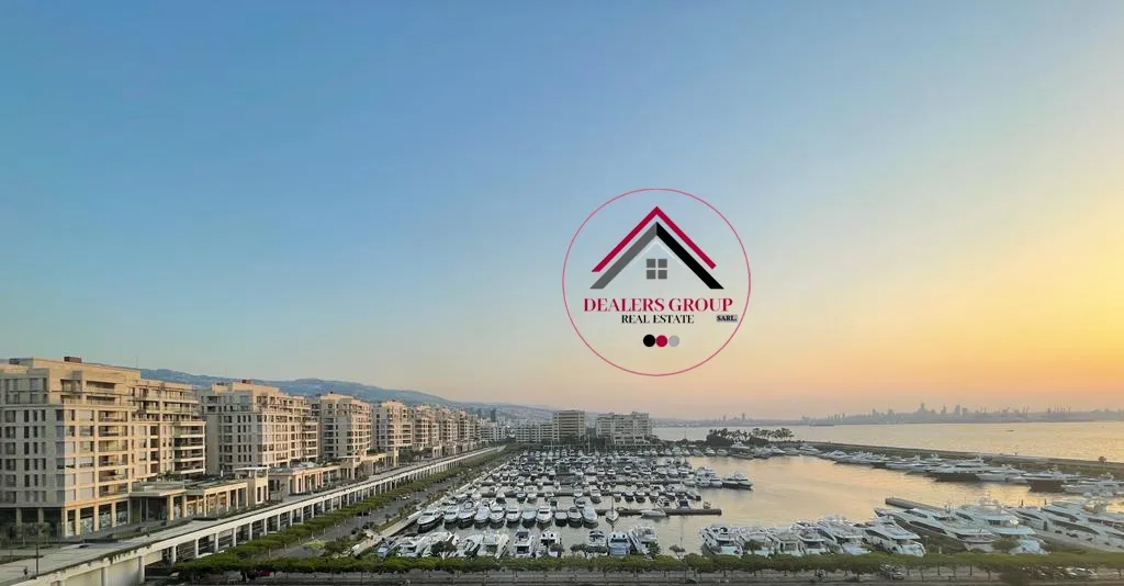 marina view-vista-waterfront-city-dbayeh