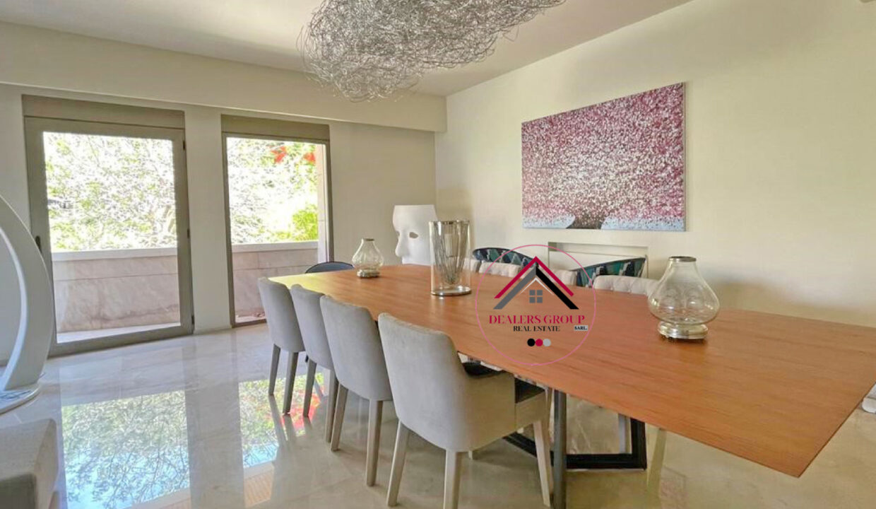 Duplex apartment for sale in Downtown Beirut with Private Garden