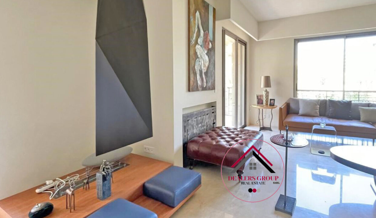 Duplex apartment for sale in Downtown Beirut with Private Garden