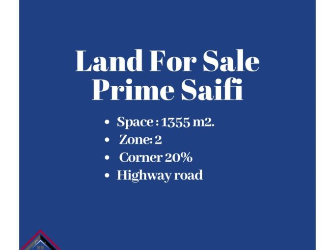 Prime Location Land for sale in Saifi - Beirut