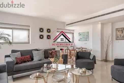 Apartment for sale in Mar Mikhael with Sea & Mountain view - Achrafieh