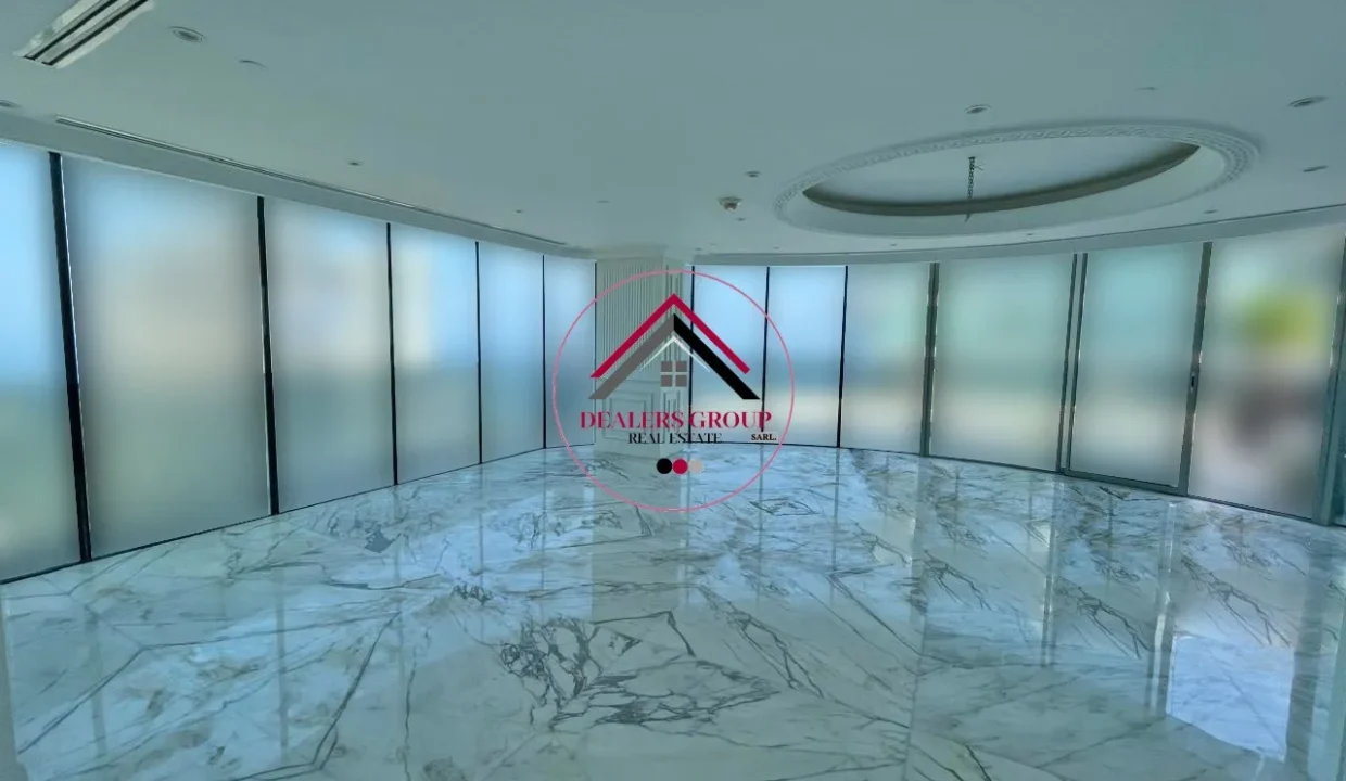 Private Pool! Prestigious Modern Penthouse for sale in Downtown Beirut