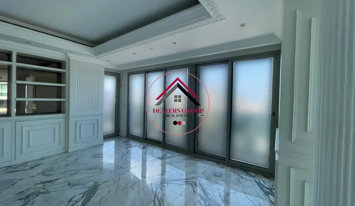 Private Pool! Prestigious Modern Penthouse for sale in Downtown Beirut