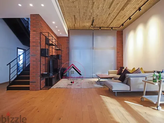 Modern Duplex Loft for Sale in Achrafieh
