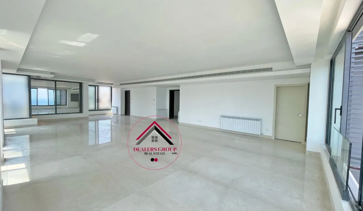 Full Sea View Apartment for sale in Ain el Mreisseh