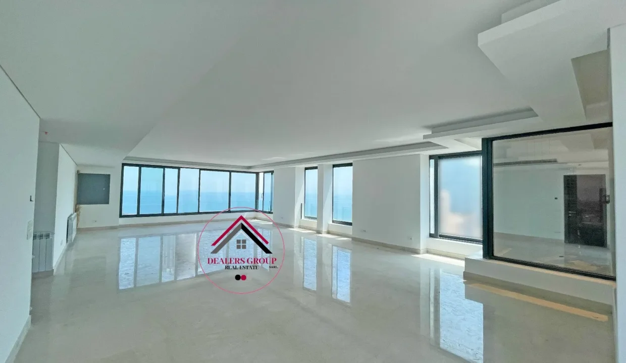 Full Sea View Apartment for sale in Ain el Mreisseh