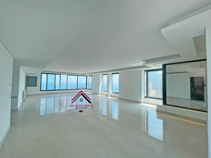 Full Sea View Apartment for sale in Ain el Mreisseh