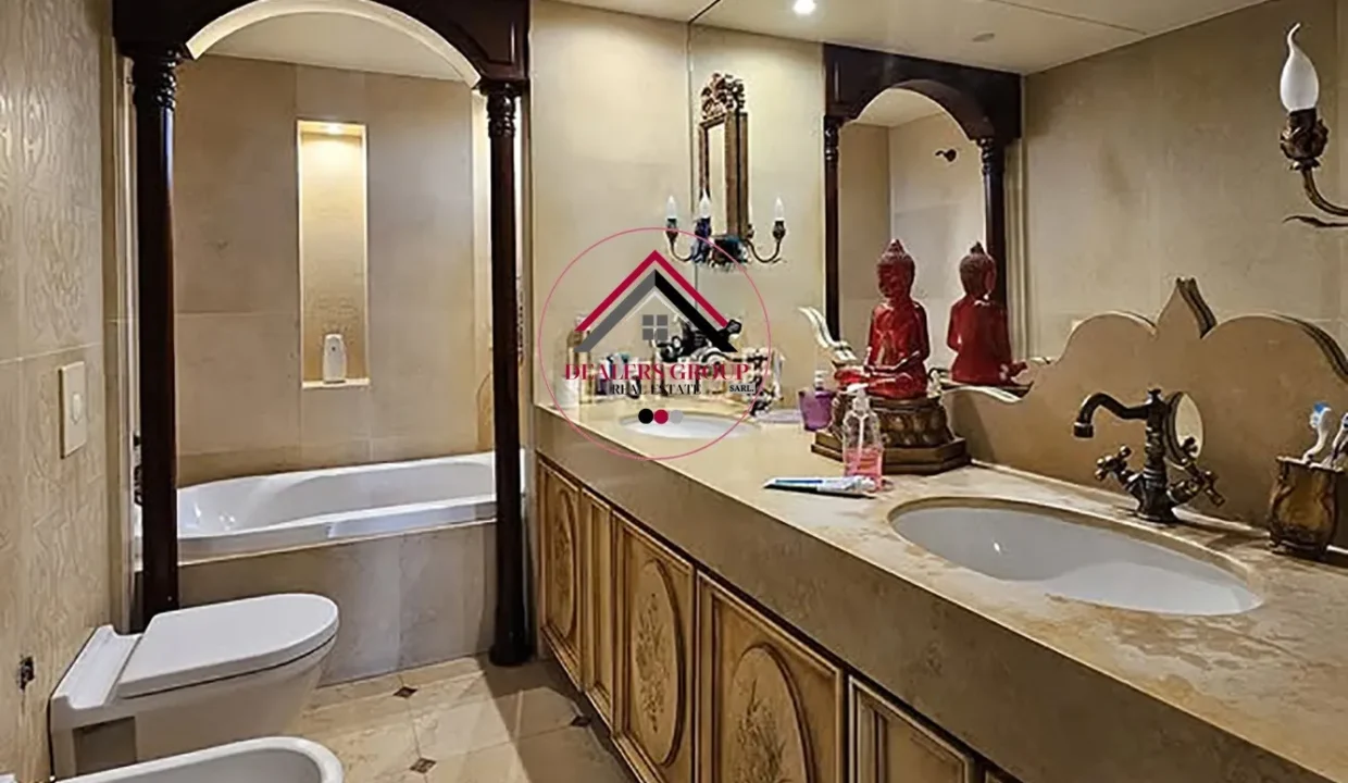Sea View High Ceiling Modern Duplex Apartment for sale in Ras Beirut