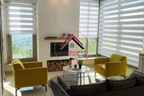 The home of the future! Duplex with Pool for sale in Ouyoun Baabdat