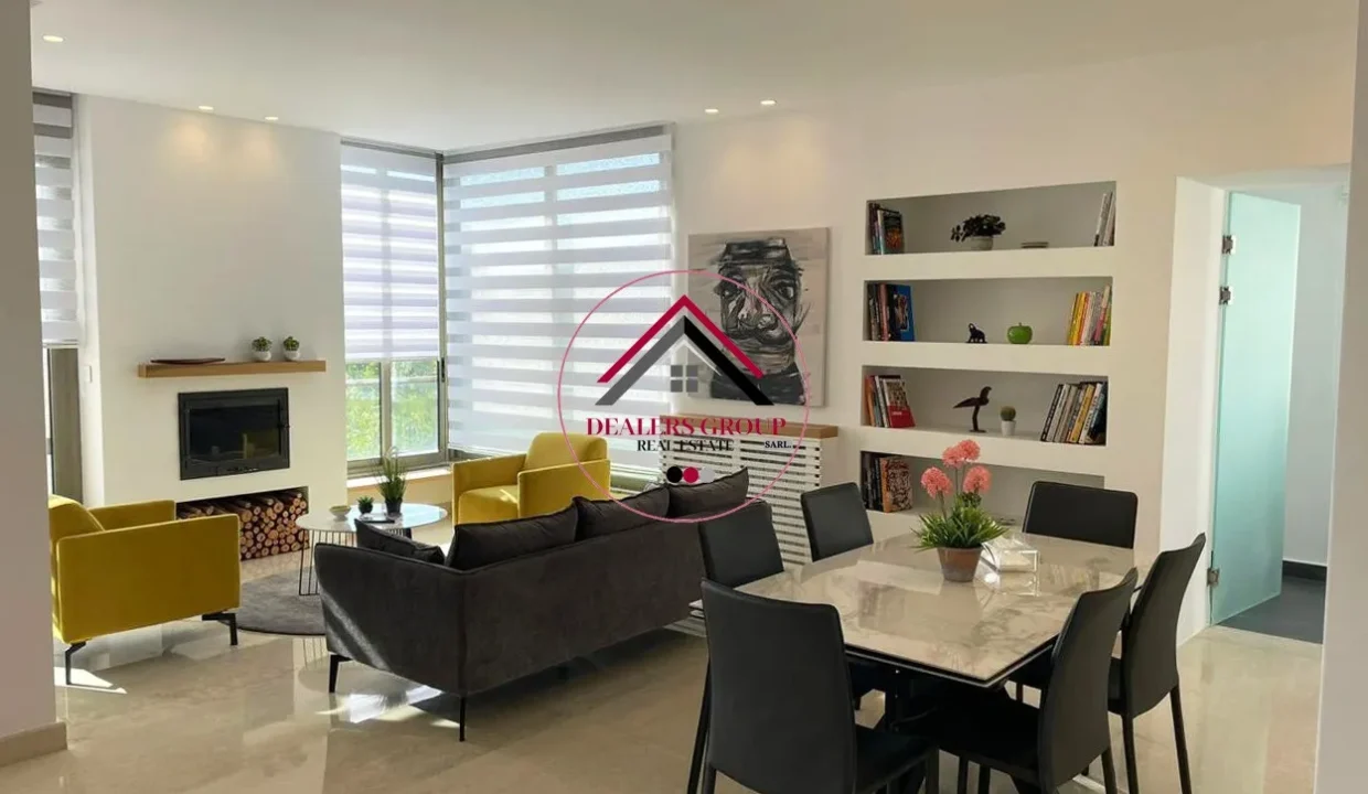 The home of the future! Duplex with Pool for sale in Ouyoun Baabdat