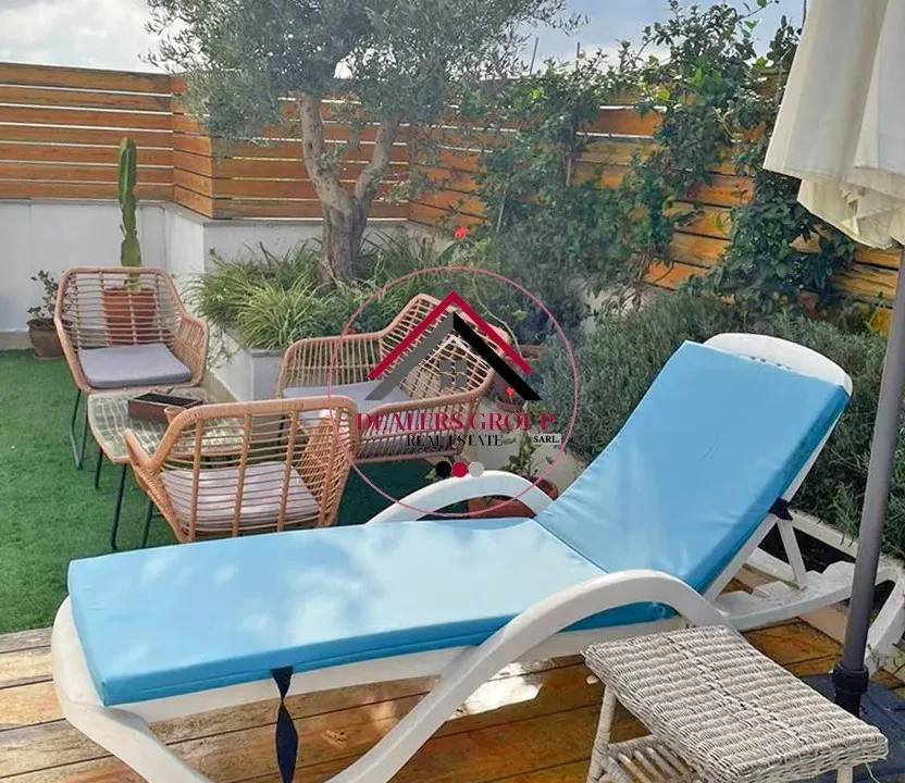 The home of the future! Duplex with Pool for sale in Ouyoun Baabdat