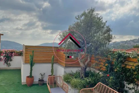 The home of the future! Duplex with Pool for sale in Ouyoun Baabdat