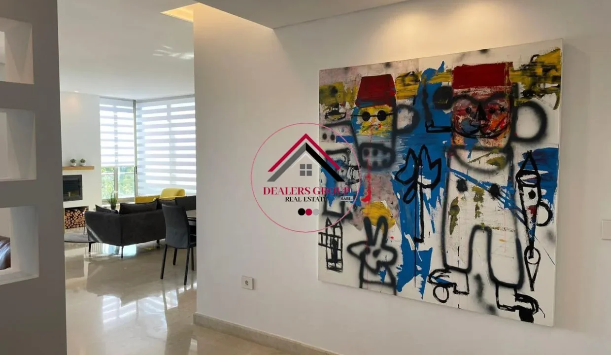 The home of the future! Duplex with Pool for sale in Ouyoun Baabdat