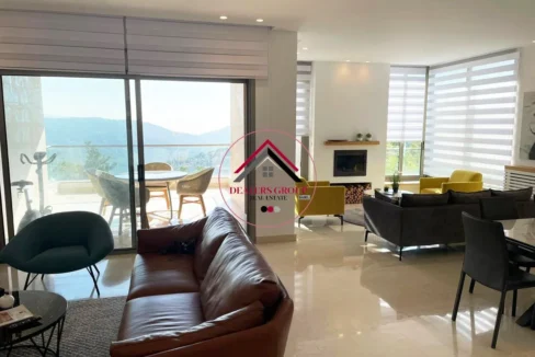 The home of the future! Duplex with Pool for sale in Ouyoun Baabdat