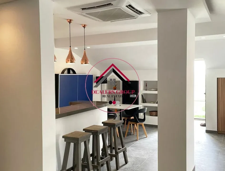 The home of the future! Duplex with Pool for sale in Ouyoun Baabdat