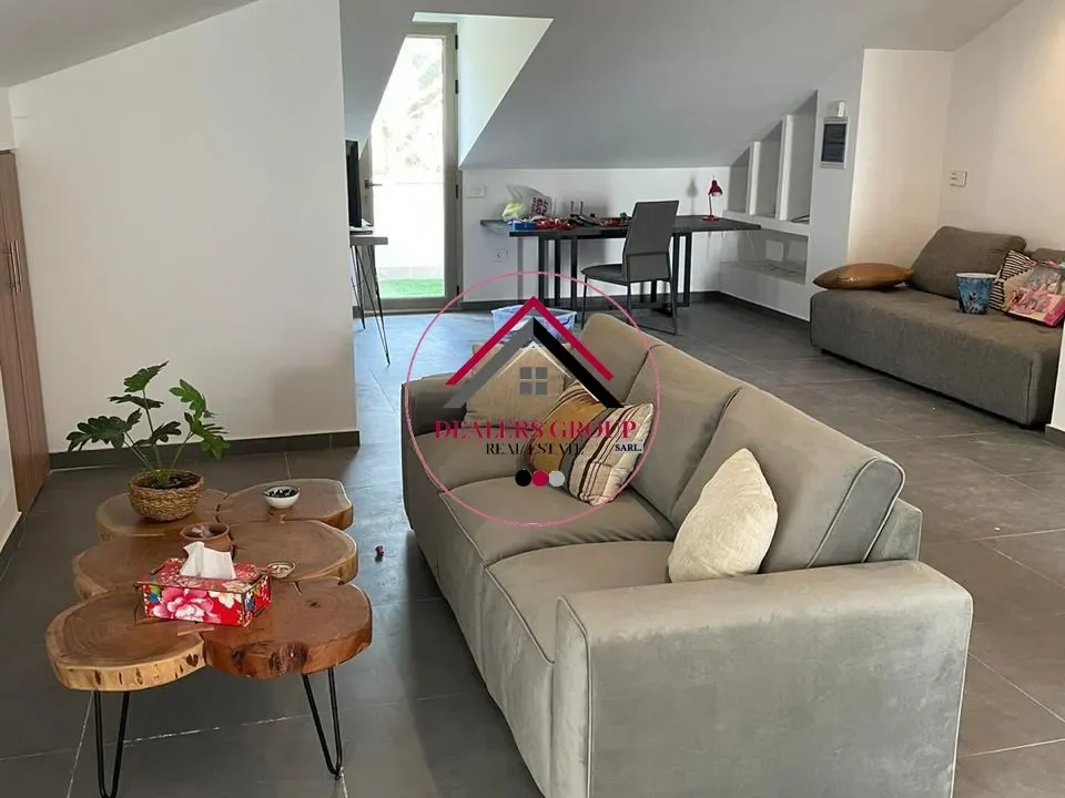 The home of the future! Duplex with Pool for sale in Ouyoun Baabdat