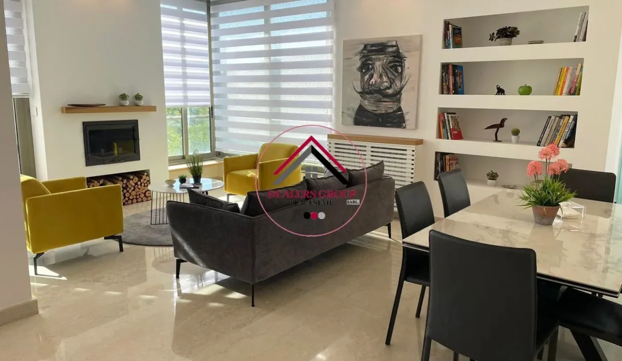 The home of the future! Duplex with Pool for sale in Ouyoun Baabdat