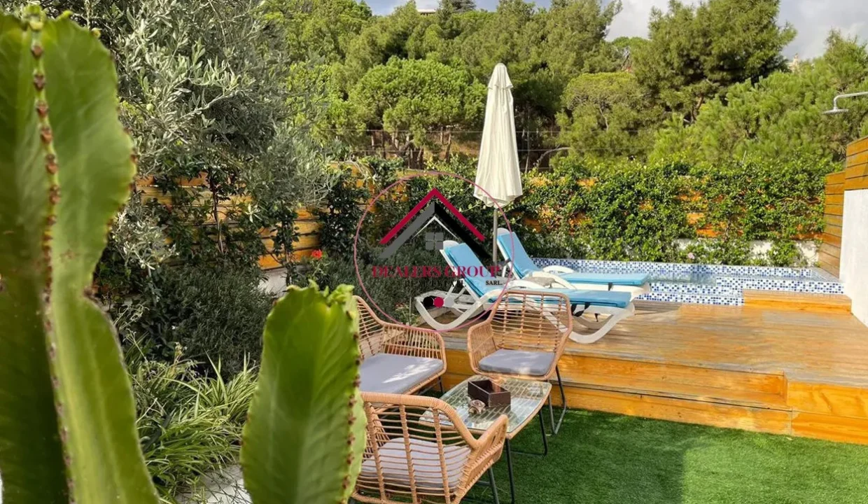 The home of the future! Duplex with Pool for sale in Ouyoun Baabdat