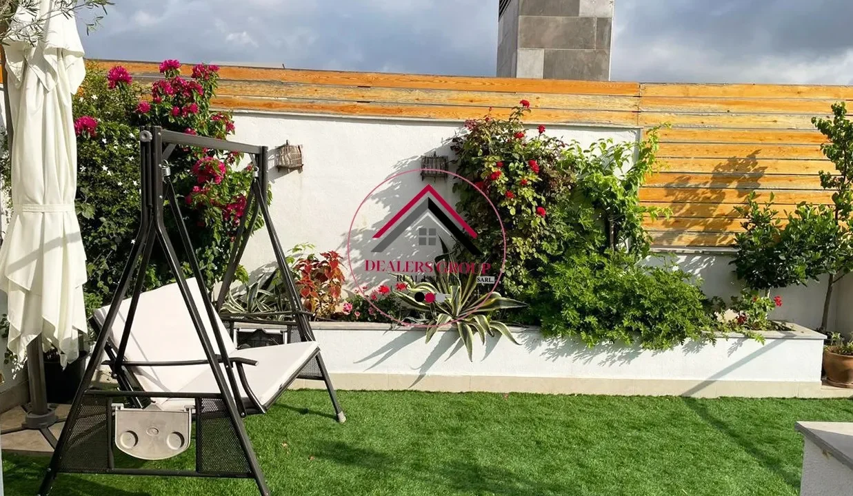 The home of the future! Duplex with Pool for sale in Ouyoun Baabdat
