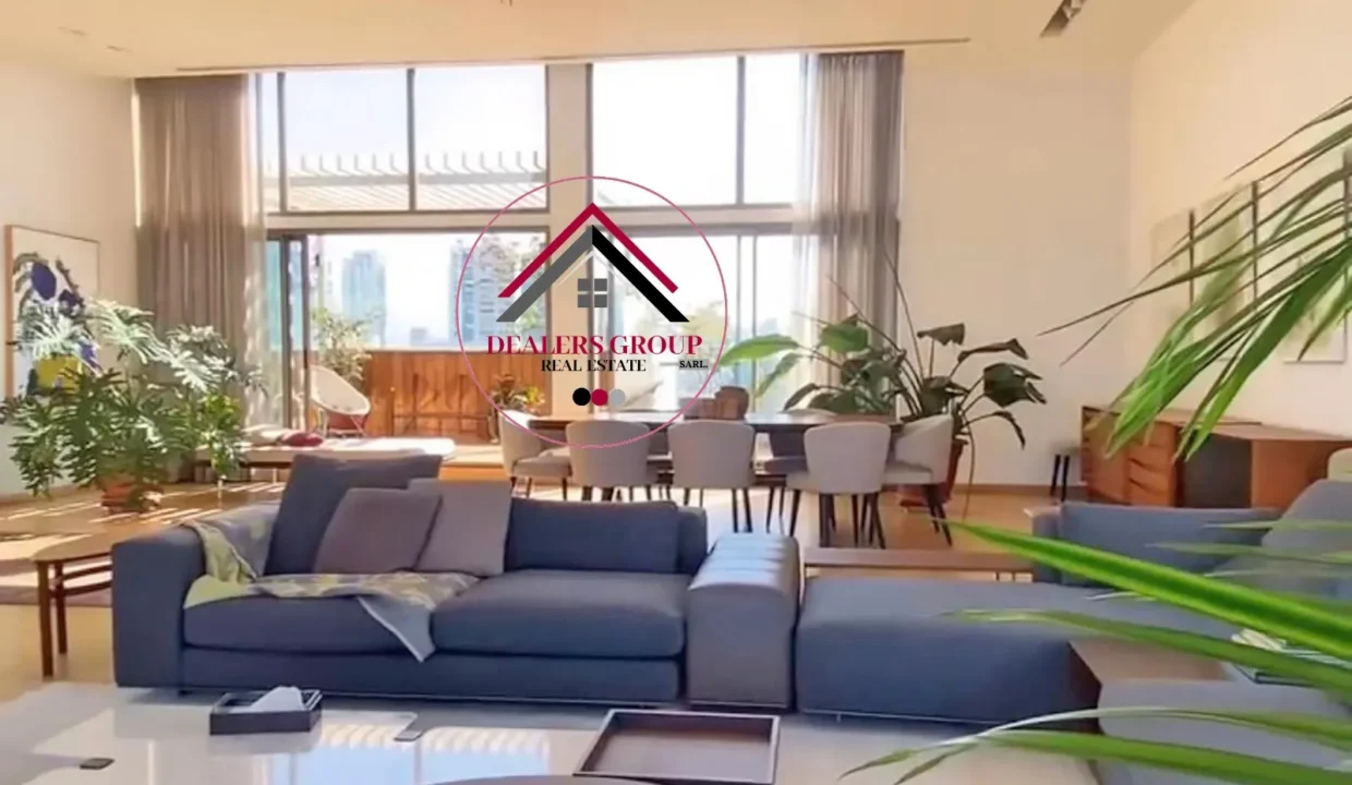 Private Pool+Terrace! Sea View Modern Penthouse Duplex for sale Saifi