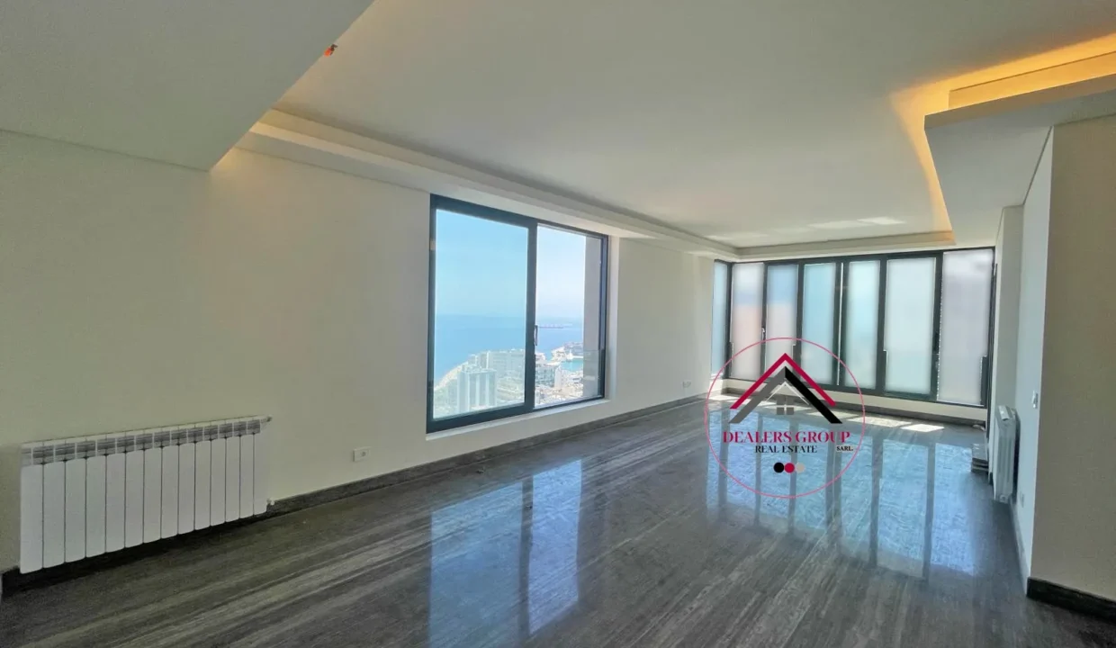 Prestige Living by the Sea – Ain El Mreisseh Deluxe Apartment for sale