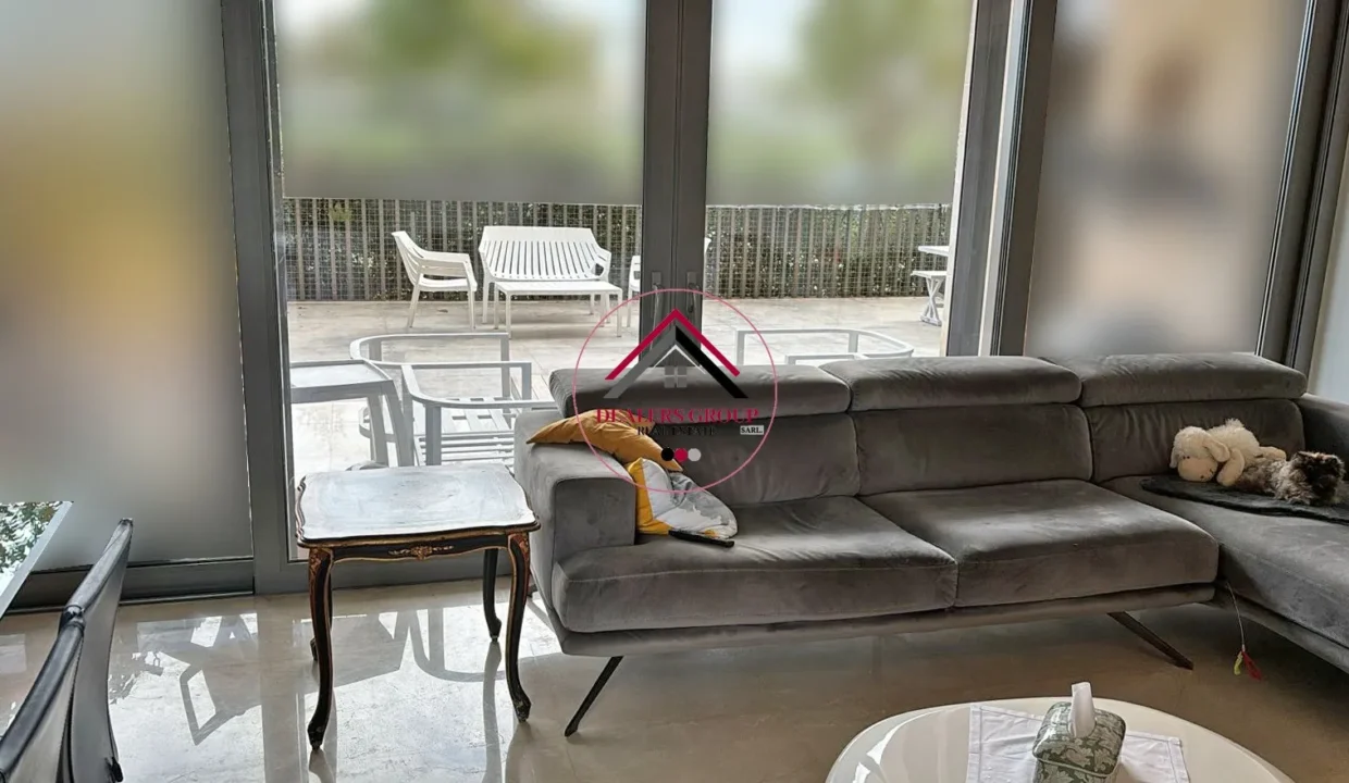 Waterfront City - Dbayeh ! Rare apartment with Garden Terrace for sale
