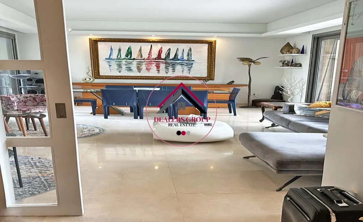Waterfront City - Dbayeh ! Rare apartment with Garden Terrace for sale