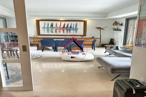 Waterfront City - Dbayeh ! Rare apartment with Garden Terrace for sale