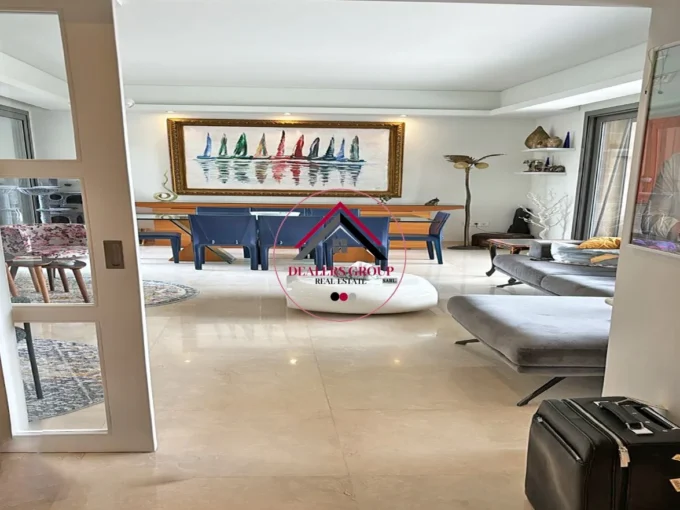 Waterfront City - Dbayeh ! Rare apartment with Garden Terrace for sale