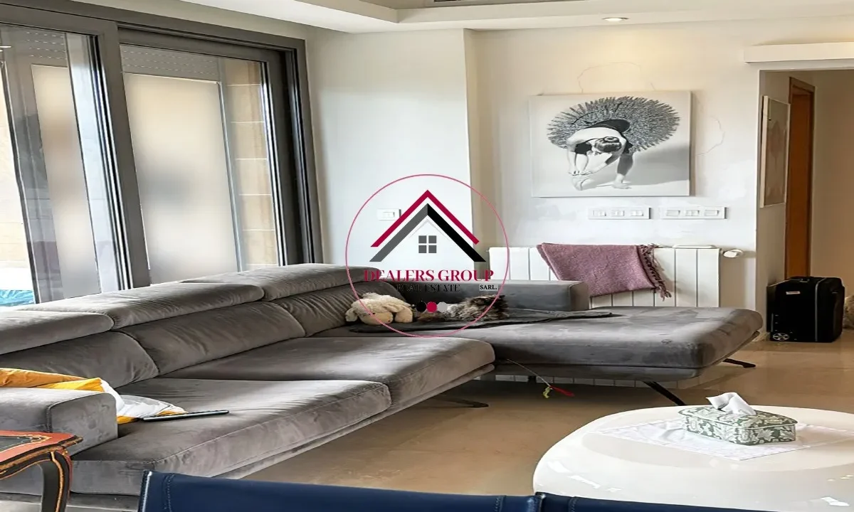Waterfront City - Dbayeh ! Rare apartment with Garden Terrace for sale